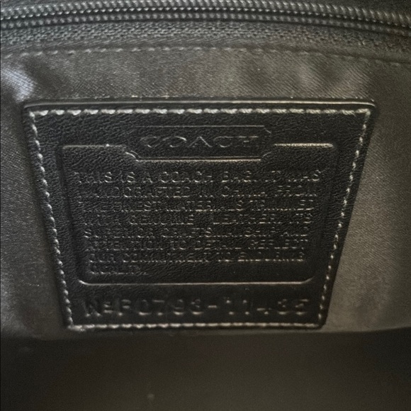 Coach Black Shoulder Bag with Gold Hardware - Picture 6 of 15